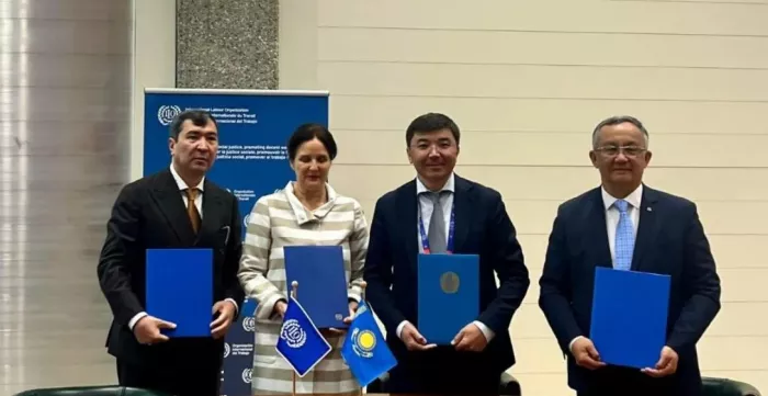 ILO Kazakhstan sign roadmap to promote decent work