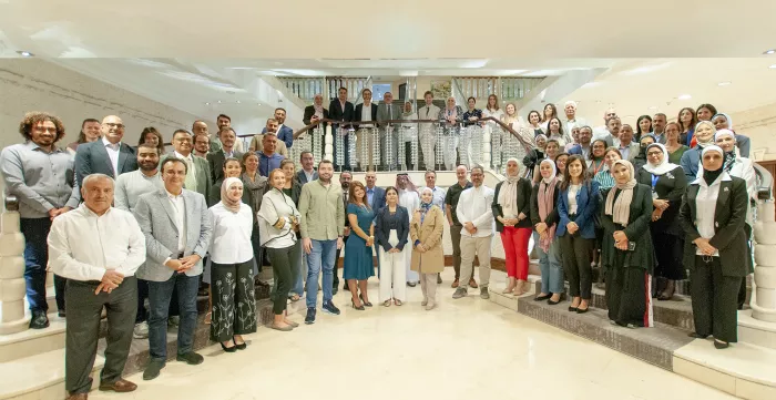 a group image of workshop participants